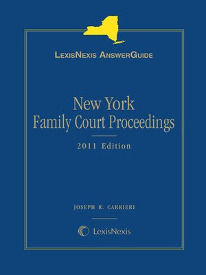 cover image of New York Family Court Proceedings